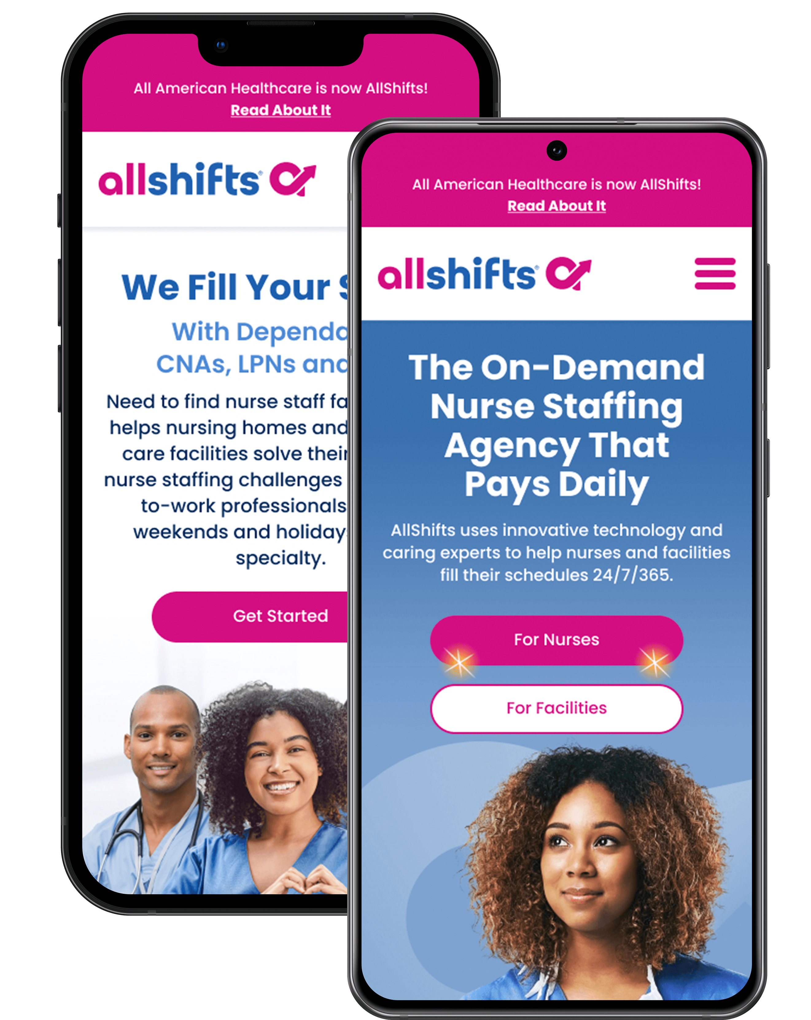 allshifts mobile designs