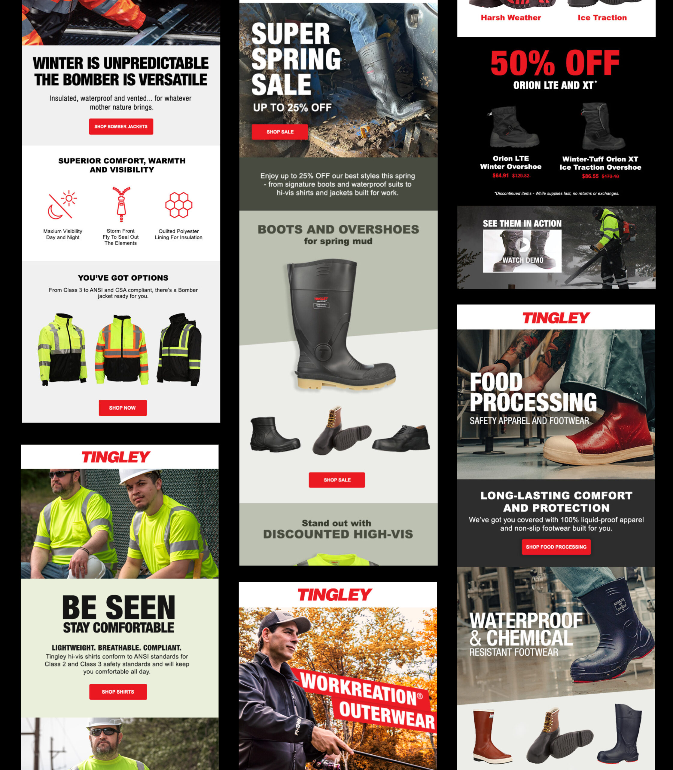 tingley emails mobile