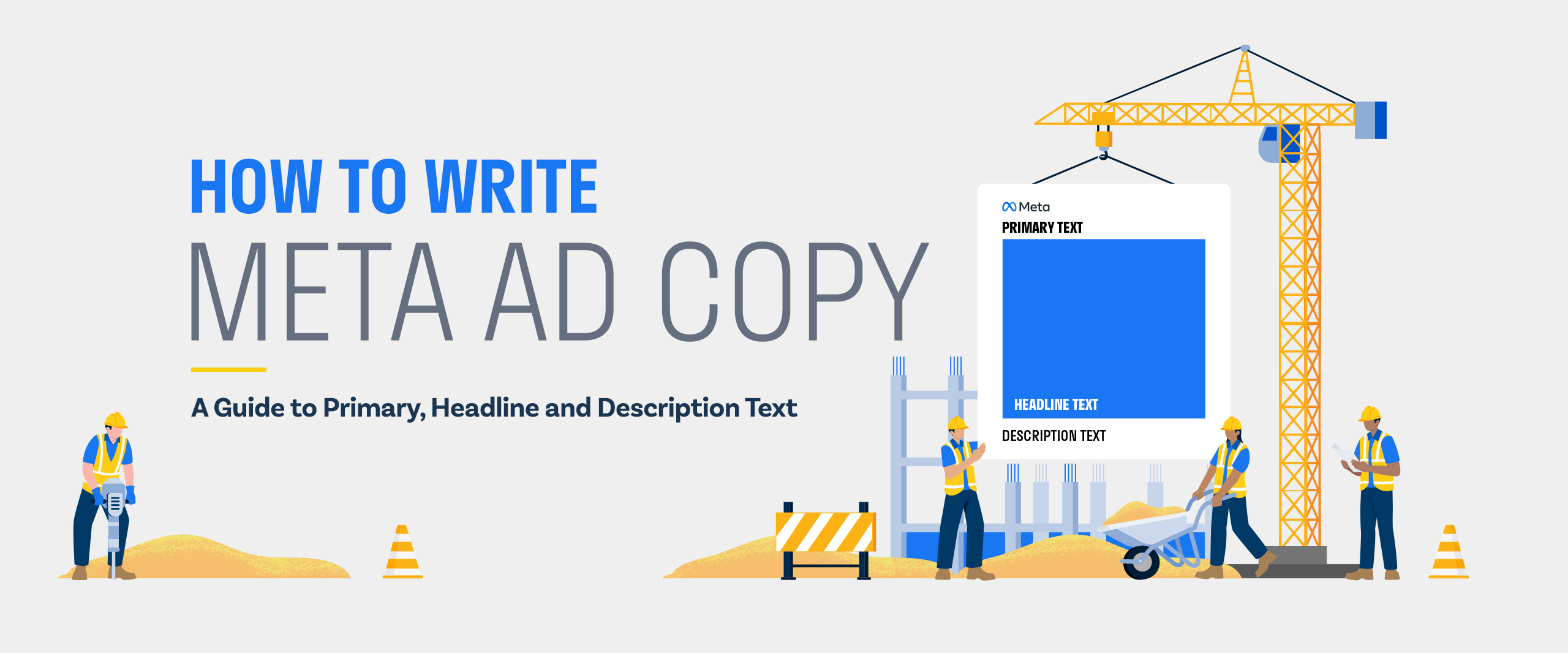 Meta Ads Copywriting Strategy: The Best Response Framework That Converts Cold Social Traffic 1 How to Write Meta Ad Copy: A Guide to Primary, Headline and Description Text - Ridge Marketing